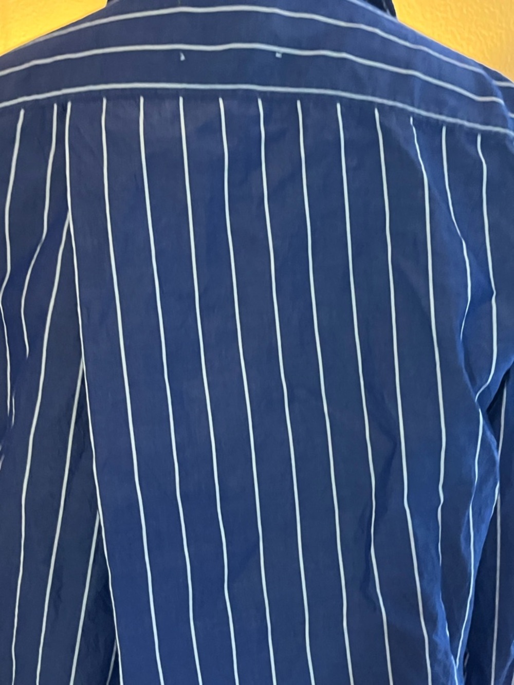 Fabiana Pigna Blue & White Striped Top size Small ( Luxurious Brand ) - Picture 8 of 8